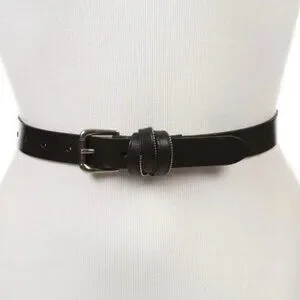 Frye 25MM Flat Strap Belt NWT Light Olive 25mm Suede Horseshoe Buckle Belt | The Frye Company main image 2